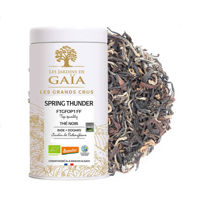Thé noir primeur d'Inde - Spring Thunder FTGFOP1 FF Top Quality