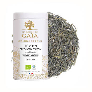 Organic Chinese green tea Mingqian 2025 - Lü Zhen Green Needle Special