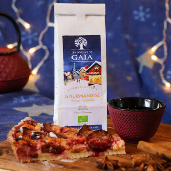 Tisane de fruits bio prune et cannelle - Gourmandise