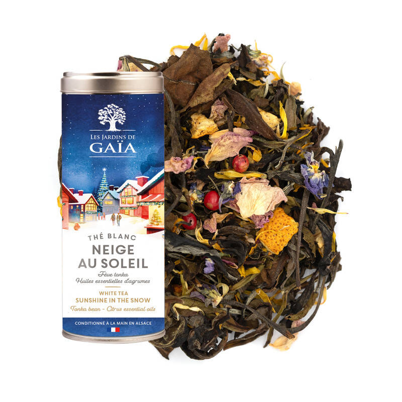 White tea with tonka bean and citrus - Sunshine in the snow