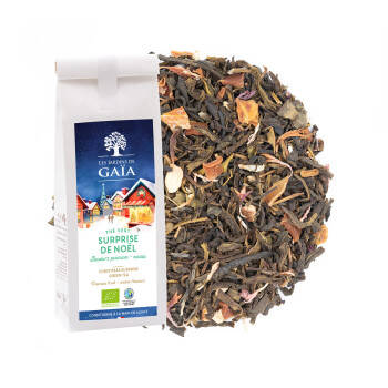 Passion fruit and cocoa flavoured green tea - Surprise!