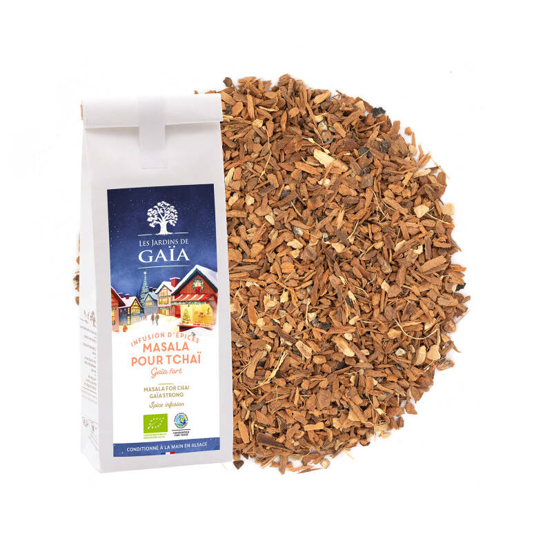 Masala spice blend for organic Tchaï - Gaïa Strong
