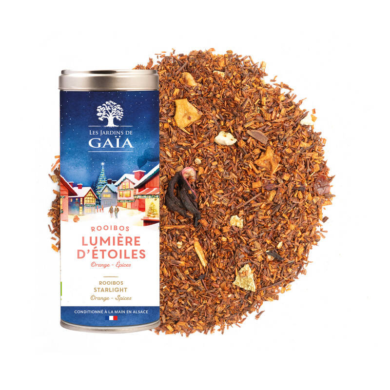 Rooibos à l'orange et aux épices bio - Lumière d'étoiles