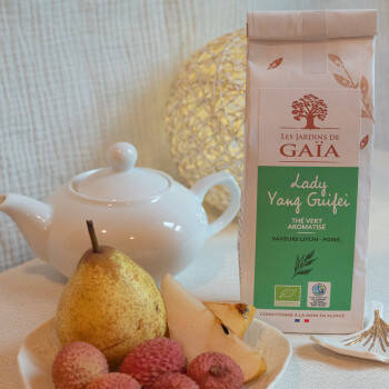 Lychee and pear green tea - Lady Yang Guifei