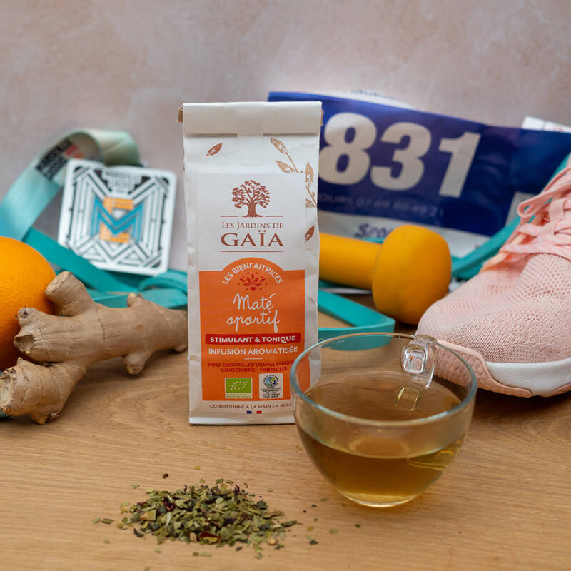 Organic flavoured mate - Stimulant & tonic - Sporty maté