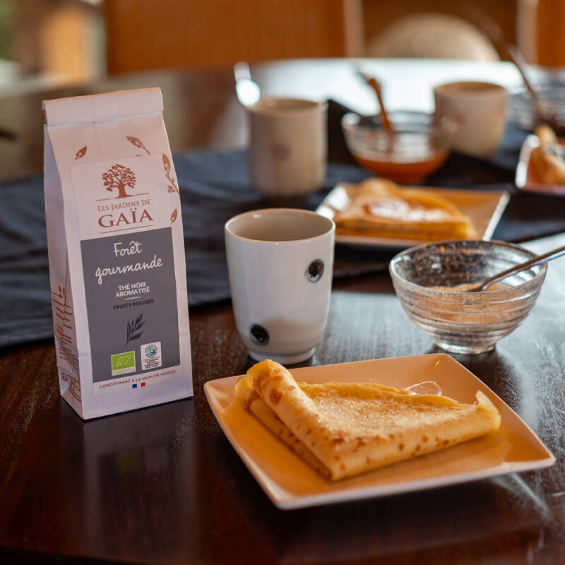 Thé noir aux fruits rouges bio - Forêt gourmande