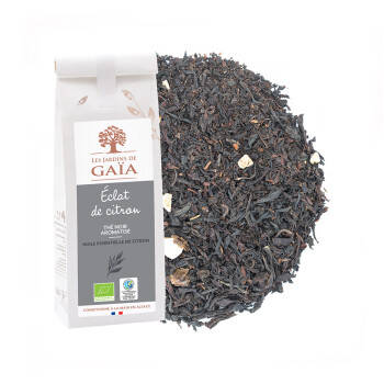 Organic lemon black tea - Lemon Zing