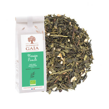 Green tea with mango and ginger - Area 51