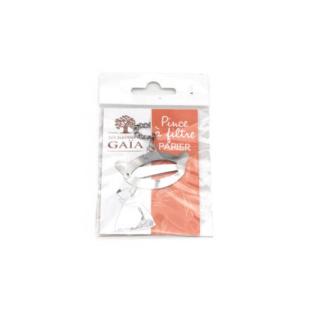 Stainless steel tea filter tongs