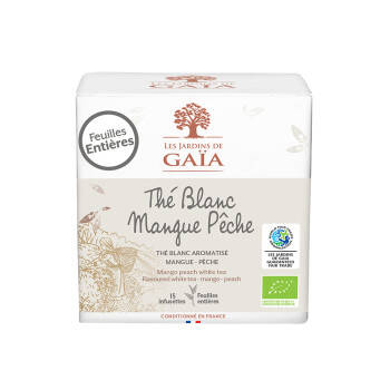 Thé blanc à la mangue et à la saveur pêche - Rêve de femme