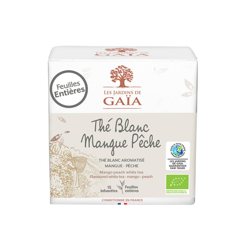 White tea with mango and peach flavour - A woman's dream