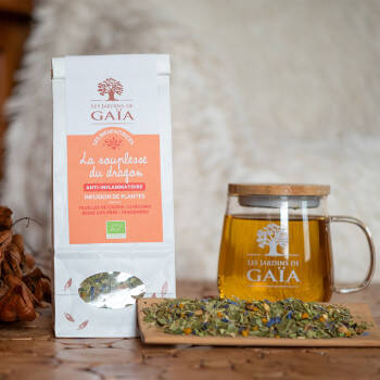 Organic anti-inflammatory herbal tea - Dragon's Agility