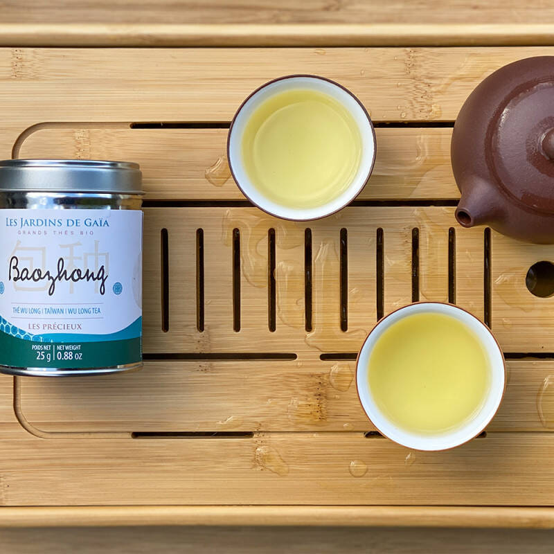 Thé oolong bio / Thé wulong bio de Taïwan - Baozhong 包种