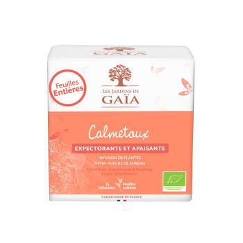 Calmetoux bio - Tisane de plantes expectorante et apaisante