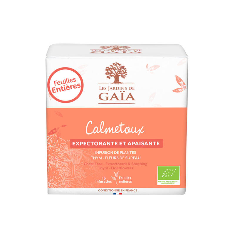 Herbal tea with expectorant and soothing properties - Chest Ease