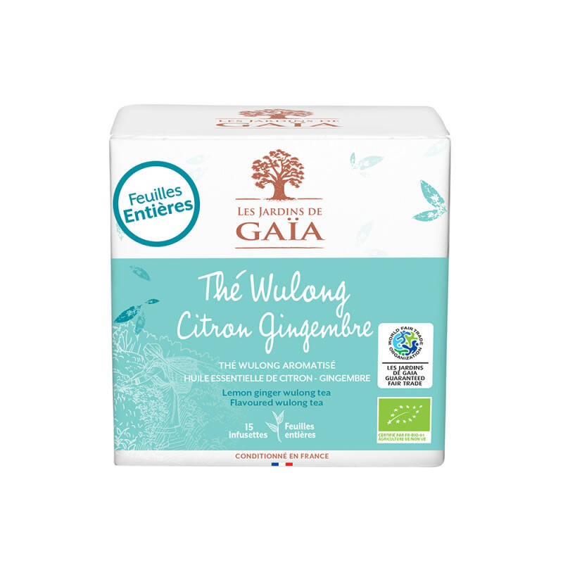 Organic oolong tea with lemon and mint - A Tea for the ocean