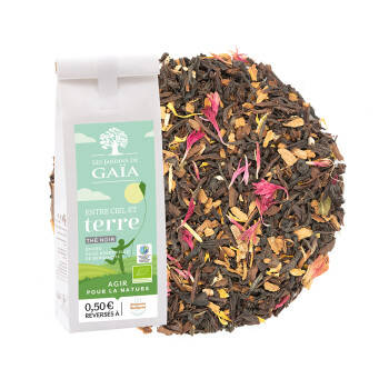 Entre ciel et terre - Thé noir bio - Epices - Bergamote