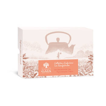 Coffret découverte collection d'infusions les bienfaitrices