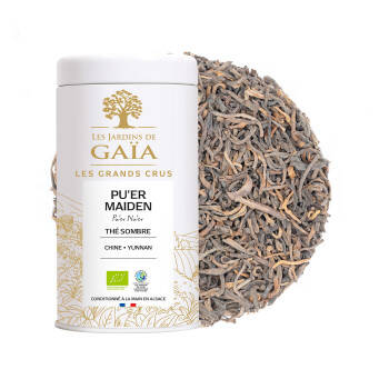 Pu'er Maiden - Thé pu'er bio en vrac – Chine  - Yunnan