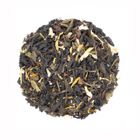 Tea blend flavoured with raspberry and vanilla - The Flower Power Tea blend flavoured with raspberry and vanilla - The Flower Power