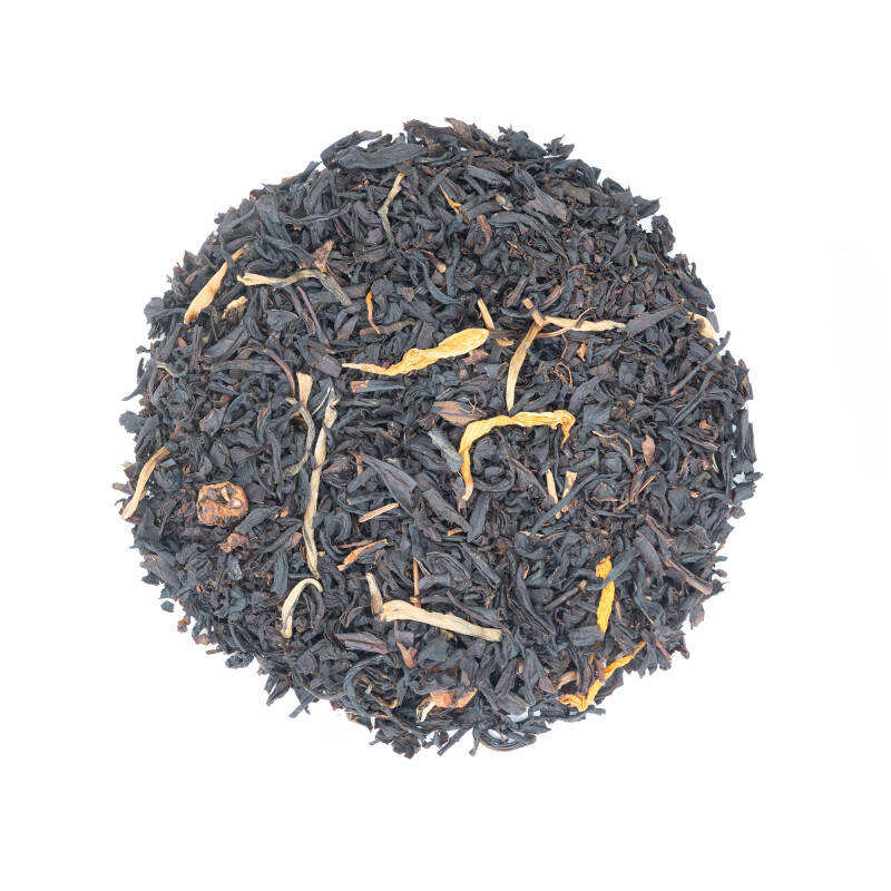 Peach and apricot flavoured black tea - Mouthful of sun