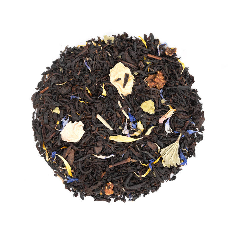 Organic strawberry and vanilla flavoured black tea - Fairy delight