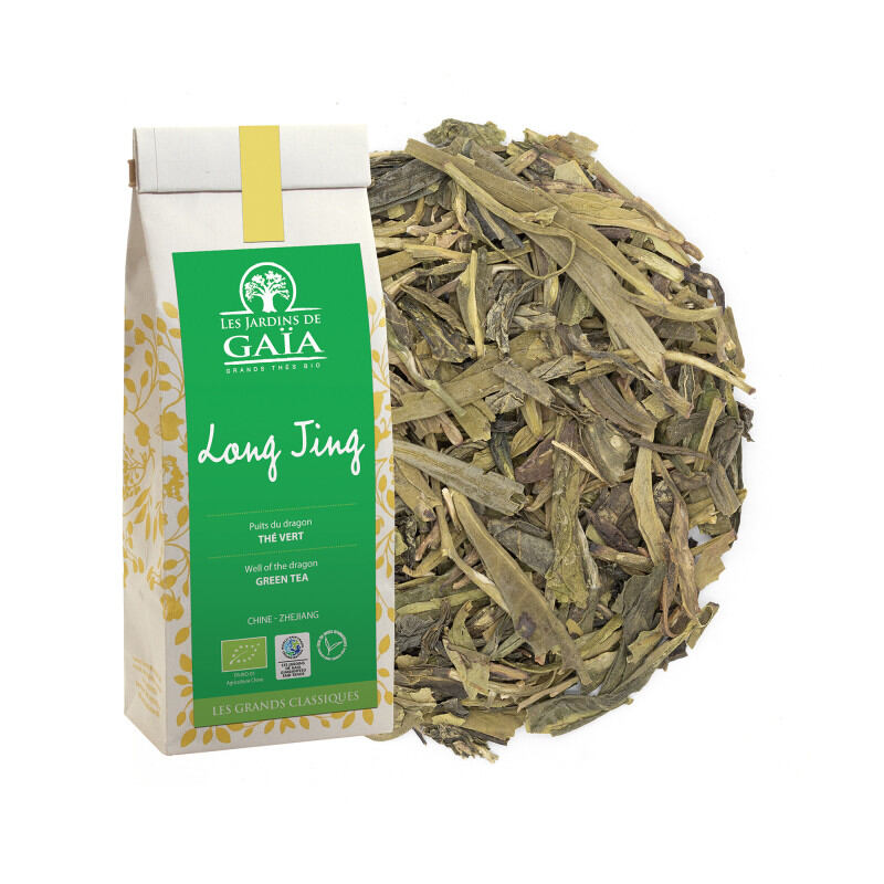 Thé vert de Chine - Long Jing Puits du dragon