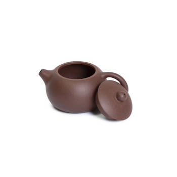Lady Xishi zini teapot - Small model - Brown terracotta - 17 cl