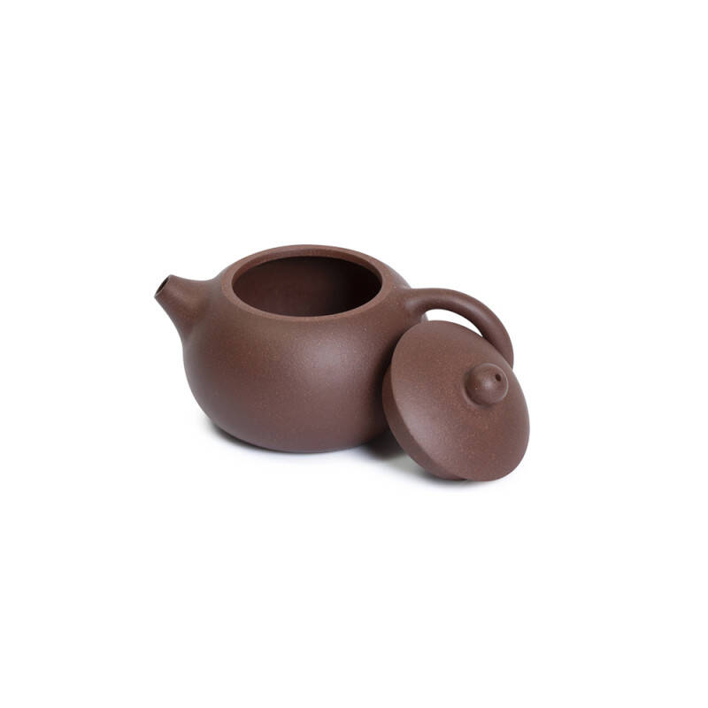 Lady Xishi zini teapot - Small model - Brown terracotta - 17 cl