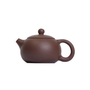 Lady Xishi zini teapot - Small model - Brown terracotta - 17 cl