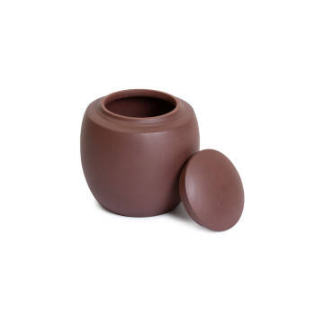Xiao Yunyu zini tea jar - Medium model - Brown
