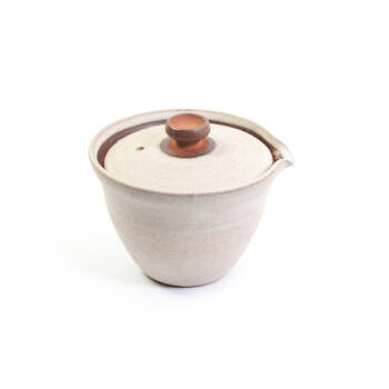 Théière Shiboridashi - Ivoire - Grand Modèle - 180 ml