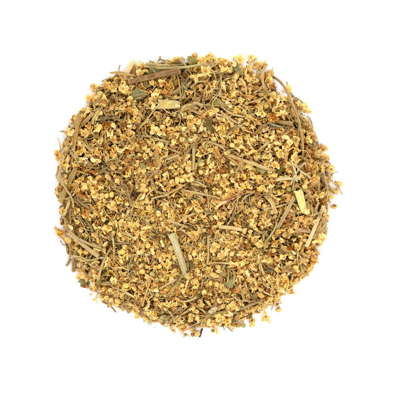 Organic elderflowers herbal tea