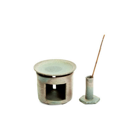 Handcrafted tea burner (Dual-purpose) - Chakoro from Japan Handcrafted tea burner (Dual-purpose) - Chakoro from Japan