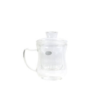 Tisanière en verre - Filtre et couvercle - 300 ml