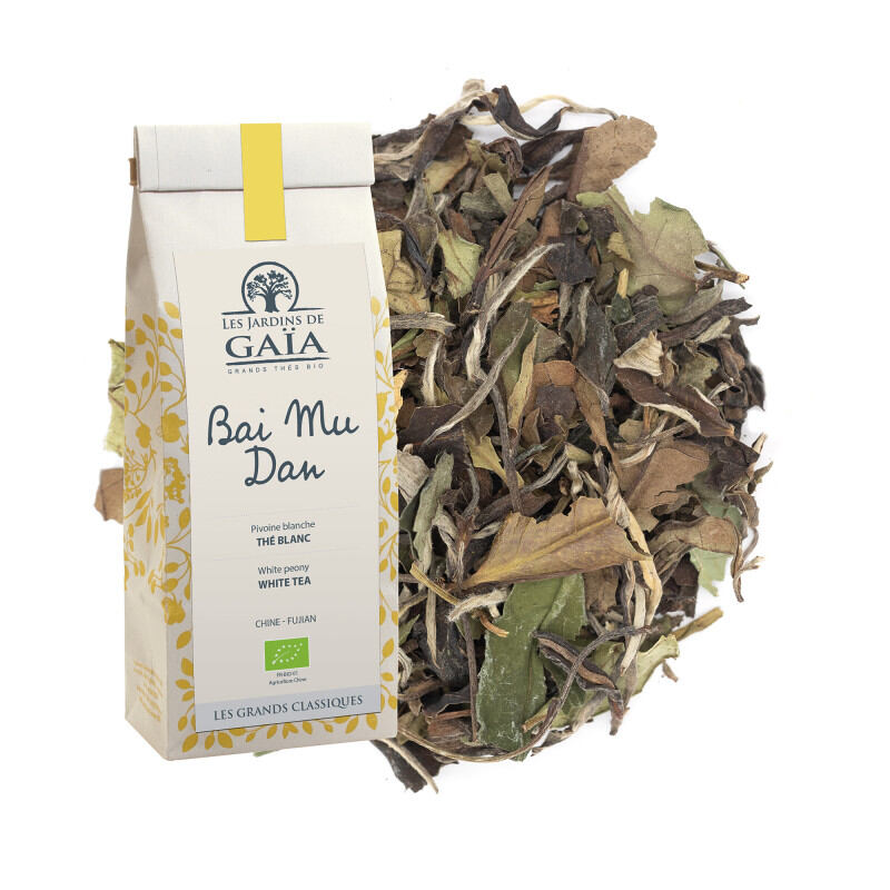 Thé blanc de Chine - Bai Mu Dan - Pivoine blanche