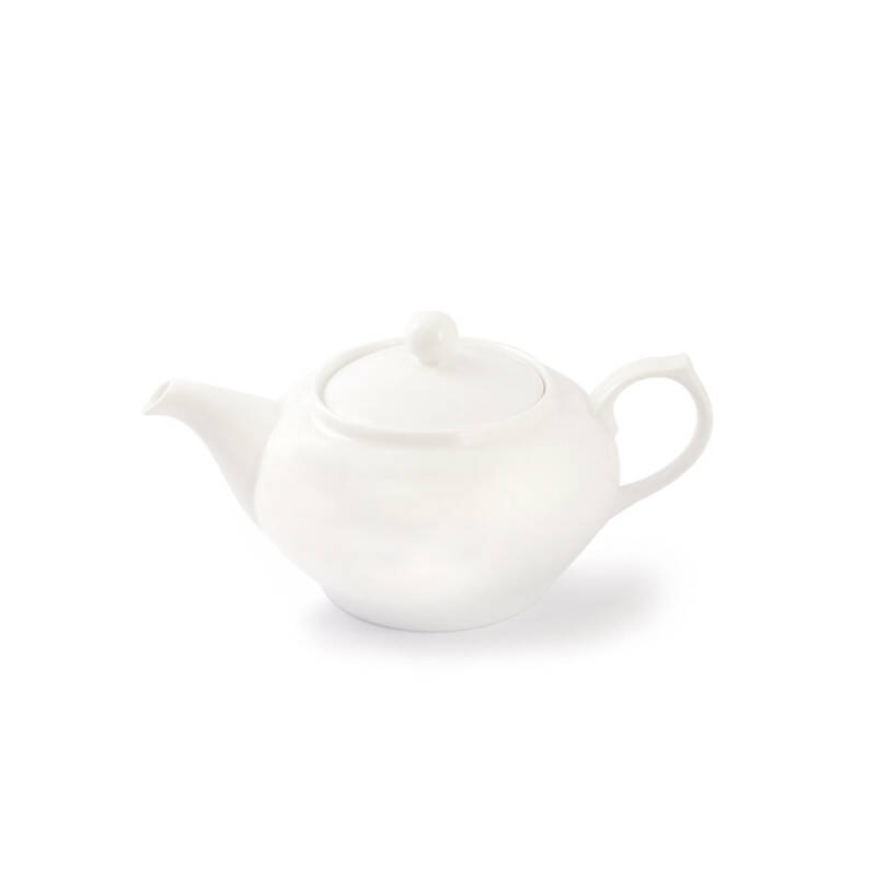 White porcelain teapot - 850 ml