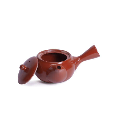 Kyusu teapot - Red with engravings - Ceramic - 460 ml Kyusu teapot - Red with engravings - Ceramic - 460 ml
