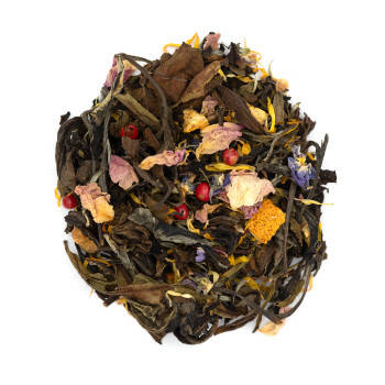 White tea with tonka bean and citrus - Sunshine in the snow