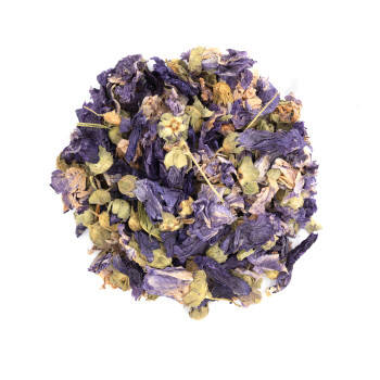 Infusion de fleurs de mauve pour le transit et la digestion