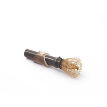 Matcha whisk - Chasen - Dark brown with stand