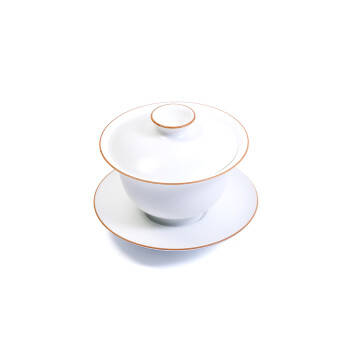 Gaiwan white - Hand made from Chinese porcelain - 140 ml