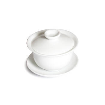 Gaiwan white - Hand made from Chinese porcelain - 170 ml