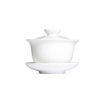Gaiwan blanc - Fait main en porcelaine de Chine - 170 ml