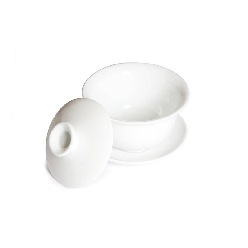 Gaiwan white - Hand made from Chinese porcelain - 170 ml