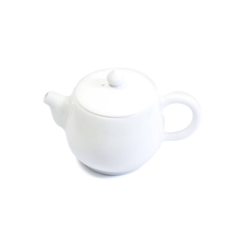 Théière carrée blanche - Fait main en porcelaine de Chine - 200 ml Théière carrée blanche - Fait main en porcelaine de Chine - 200 ml