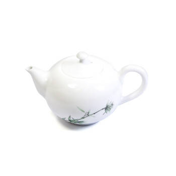 Round teapot - Bamboo - Hand made in china - 280 ml