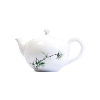 Round teapot - Bamboo - Hand made in china - 280 ml