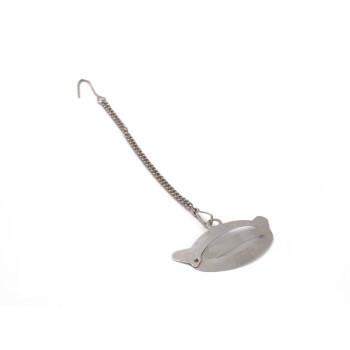 Stainless steel tea filter tongs