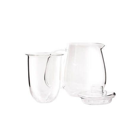 Set Théière Unitea - Grand Modèle - Filtre et couvercle verre - 720 ml Set Théière Unitea - Grand Modèle - Filtre et couvercle verre - 720 ml